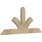 Ekena Millwork Richland Rough Sawn Timber Gable Bracket, Douglas Fir, 48"W x 22"H x 2"D x 4"F, 11/12 Pitch GBW048X22X0204RIC00RDF - alternate 2